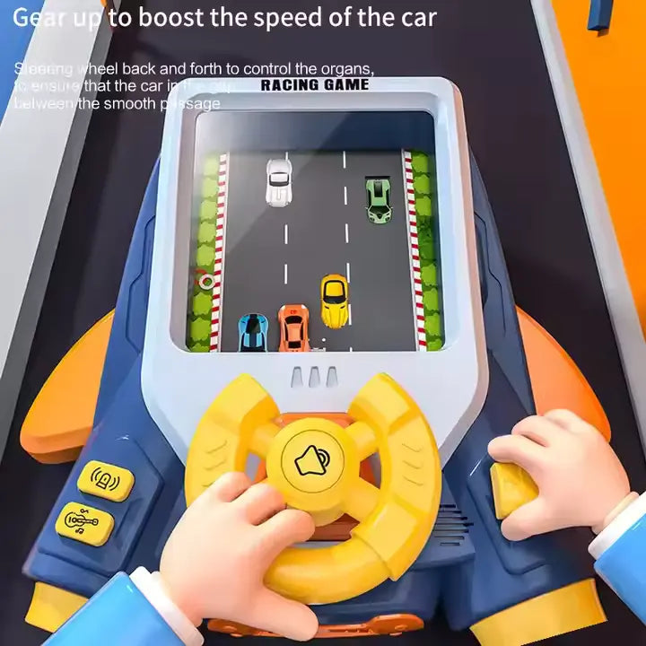 Steering Wheel Car Driving Simulator Toy For Kids