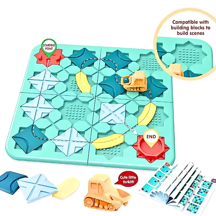 Orbit Maze Car Game Board For Kids