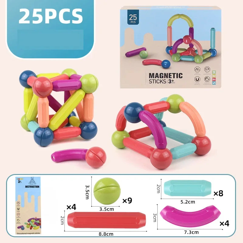 Magnetic Sticks Building Blocks For Kids