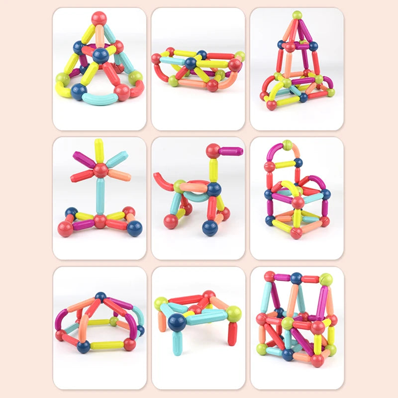 Magnetic Sticks Building Blocks For Kids